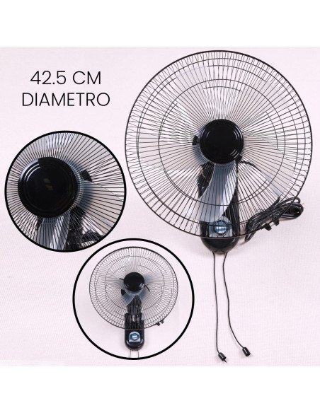 VENTILADOR DE PARED SHIRLEY
