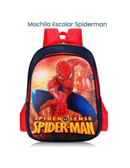 MOCHILA SPIDERMAN ESCOLAR SHIRLEY