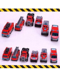 Set de 6 carritos de juguete importado al mayoreo en LHESH 2