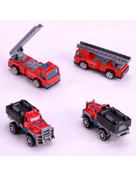 Set de 6 carritos de juguete importado al mayoreo en LHESH
