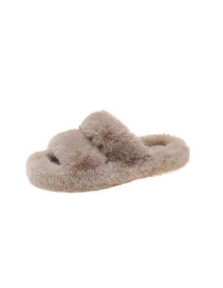 Sandalia tipo Pantufla dama al mayoreo ofrece LHESH - ID 41730-36700 café