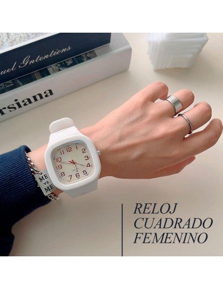 Reloj de pulso al mayoreo ofrece LHESH – ID 41702-39163 blanco