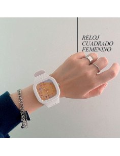 Reloj de pulso al mayoreo ofrece LHESH – ID 41702-39163 blanco 2