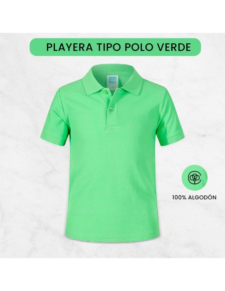 Mayoreo playeras polo para niños solo en LHESH