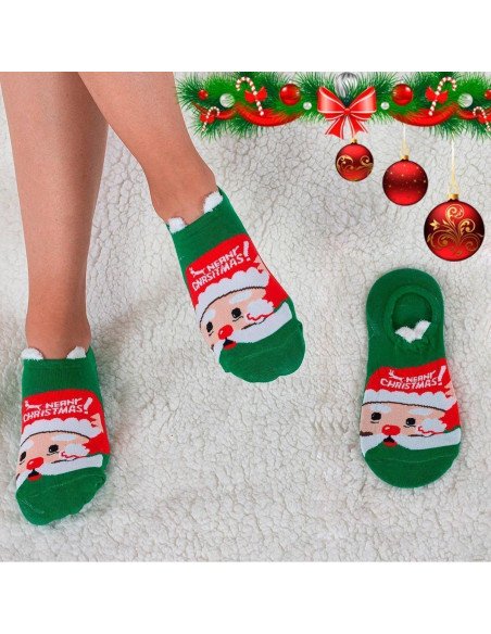 calcetín navideño MIN-TIN| LHESH.mx | Mayoreo Calzado, Ropa y más productos