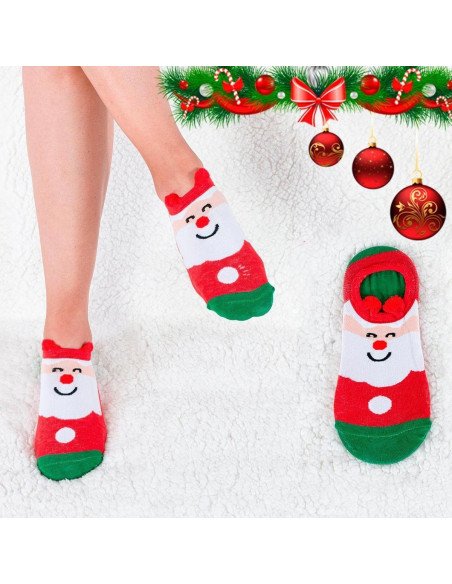 calcetín navideño MIN-TIN| LHESH.mx | Mayoreo Calzado, Ropa y más productos