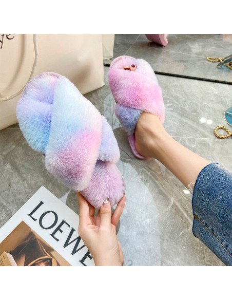 Pantuflas para dama de venta al mayoreo en LHESH