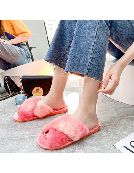 Pantuflas para dama de venta al mayoreo en LHESH