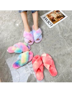 Pantuflas para dama de venta al mayoreo en LHESH