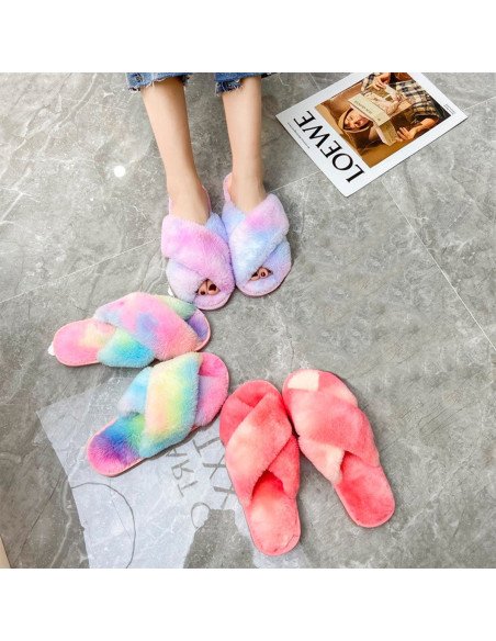 Pantuflas para dama de venta al mayoreo en LHESH