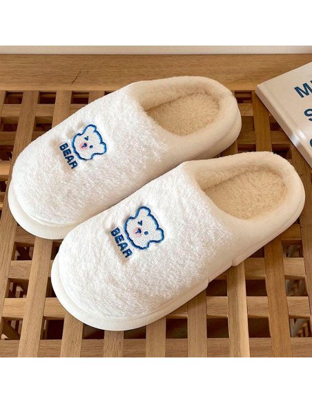 Pantufla dama al mayoreo ofrece LHESH - ID 41567 amarillo, blanco y rosa