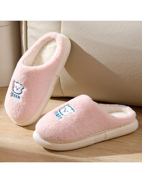 Pantufla dama al mayoreo ofrece LHESH - ID 41567 amarillo, blanco y rosa