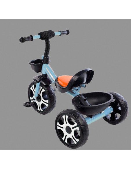 TRICICLO PARA NIÑO AZUL SHIRLEY