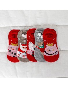 calcetines navideños para niños al mayoreo  en LHESH