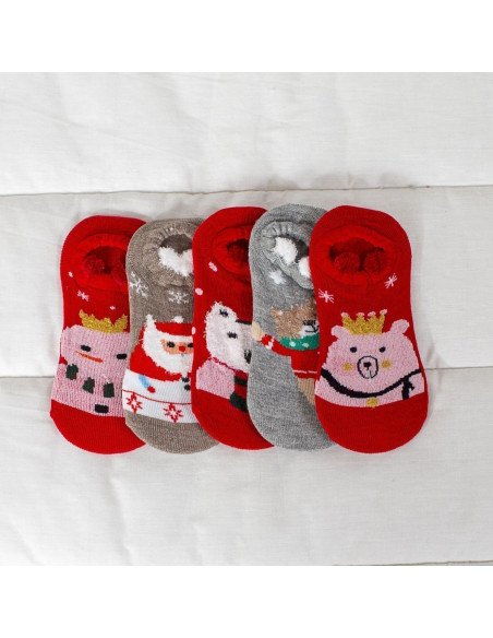calcetines navideños para niños al mayoreo  en LHESH
