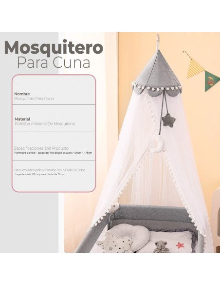 Mosquitero para cuna al mayoreo en LHESH