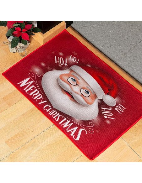 Tapete de Bienvenida Navideño importado al mayoreo en LHESH