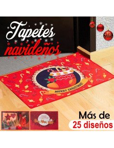 Tapete de Bienvenida Navideño importado al mayoreo en LHESH