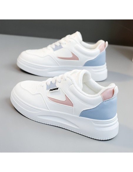 Tenis Urbanos Blancos para Mujer importados al Mayoreo en LHESH