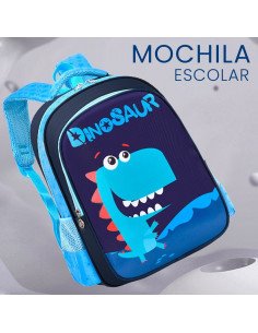 Mochila escolar con dinosaurio importada al mayoreo en LHESH 2