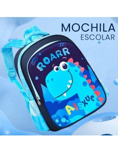 Mochila escolar con dinosaurio importada al mayoreo en LHESH 2