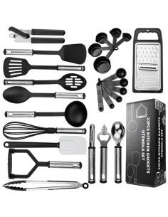 Juego de Utensilios de cocina importados al mayoreo en LHESH