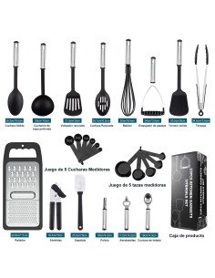 Juego de Utensilios de cocina importados al mayoreo en LHESH 2