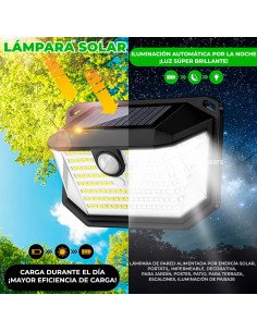 Lámpara Solar Automática importada al mayoreo en LHESH