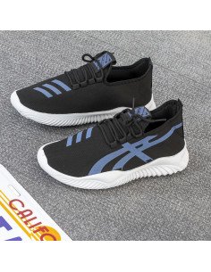 Tenis de inyección hombre al mayoreo ofrece LHESH - ID 41056 negro