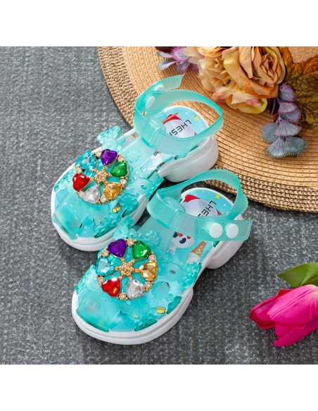 Sandalias al Mayoreo Disponibles en LHESH – Compra Exclusiva - ID 43456 verde