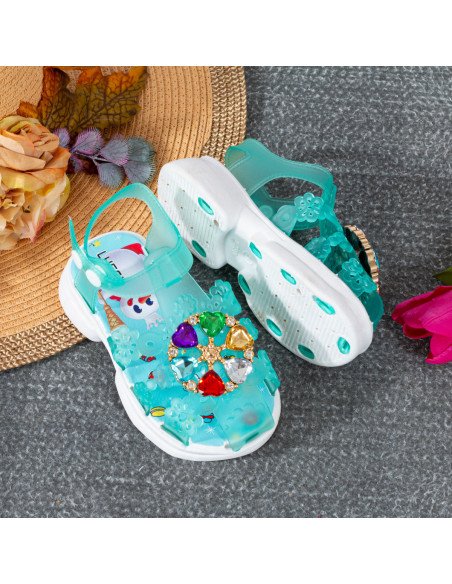 Sandalias al Mayoreo Disponibles en LHESH – Compra Exclusiva - ID 43456 verde