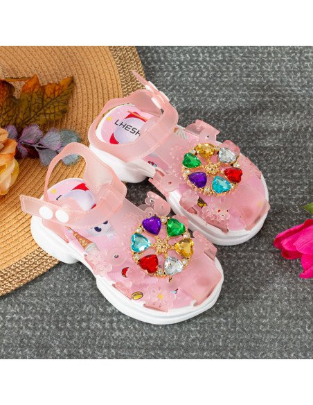 Mayoreo sandalias prácticas disponibles en LHESH - Compra al por mayor - ID 43452 rosa