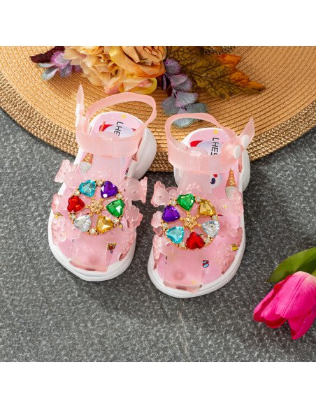 Mayoreo sandalias prácticas disponibles en LHESH - Compra al por mayor - ID 43452 rosa