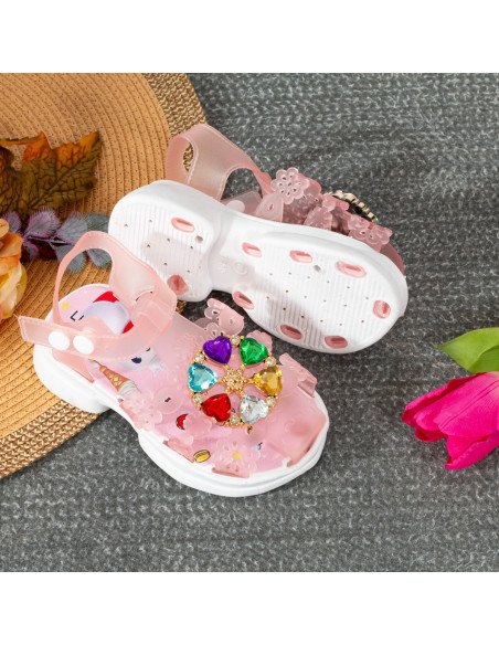Mayoreo sandalias prácticas disponibles en LHESH - Compra al por mayor - ID 43452 rosa