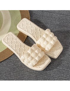 Mayoreo sandalias versátiles en LHESH - Ideal para revendedores - ID 43468 beige