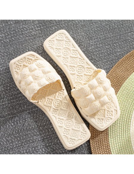 Mayoreo sandalias versátiles en LHESH - Ideal para revendedores - ID 43468 beige