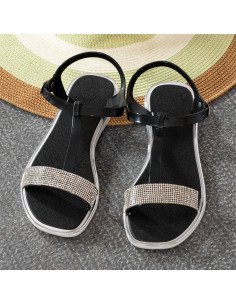 mayoreo sandalias para dama en LHESH - ID 43485 negro 2
