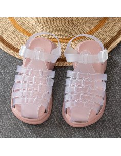 Mayoreo sandalias cómodas y duraderas en LHESH - Óptimo para comercio - ID 43439 rosa/transp 2