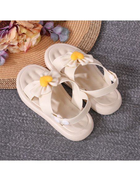 Mayoreo sandalias elegantes para niña en LHESH - ID 43503 beige
