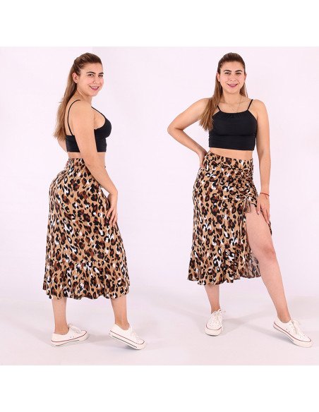 Falda estamapda para dama 10 piezas unitalla SK30 Moda lider ID 44984