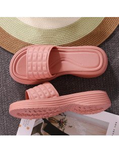 Sandalias de plataforma para dama al mayoreo en LHESH 2