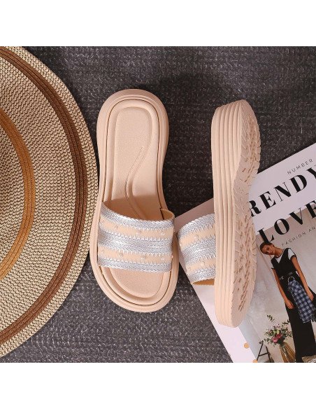 Sandalias de plataforma para dama al mayoreo en LHESH