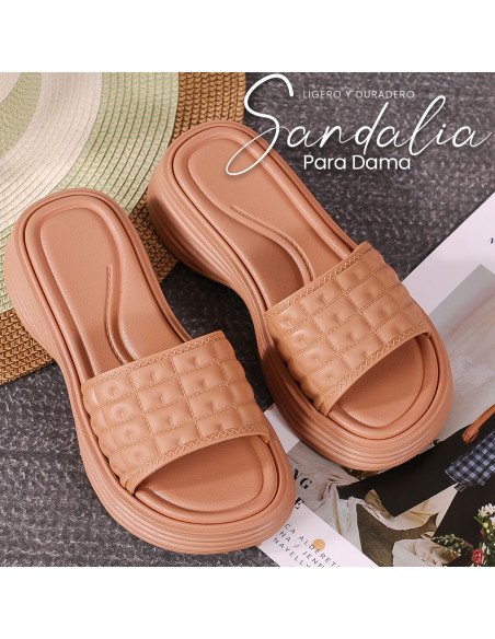 Sandalias de plataforma para dama al mayoreo en LHESH