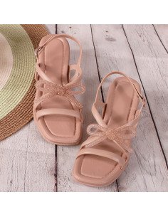 Compra sandalias importadas para mujer | mayoreo en LHESH.mx | calzado, ropa y más productos