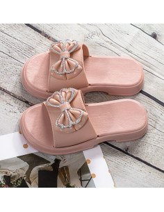 Compra sandalias para niña de moño | mayoreo en LHESH.mx  | calzado, ropa y más productos 2