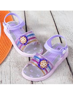 Sandalia para niña al mayoreo en LHESH