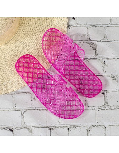 Sandalia transparentes para mujer mayoreo en LHESH