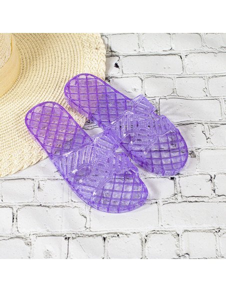 Sandalia transparentes para mujer mayoreo LHESH