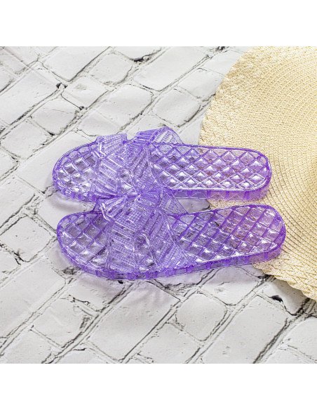 Sandalia transparentes para mujer mayoreo LHESH