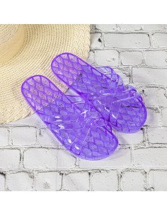 Sandalia transparentes para mujer mayoreo LHESH 2